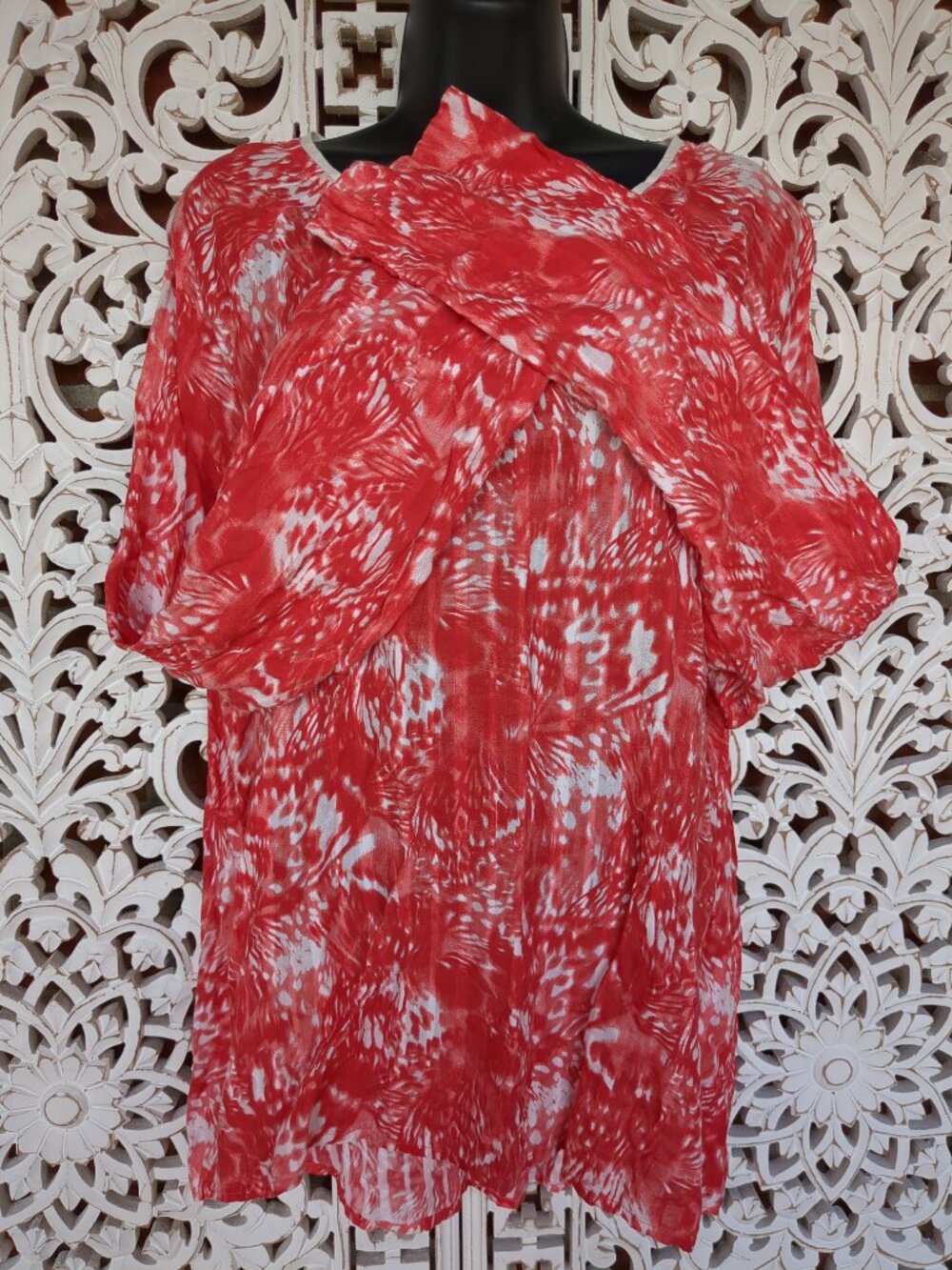 XL Vintage Calvin Klien Jeans Long Sleeved Tunic Top - Picture 5 of 12